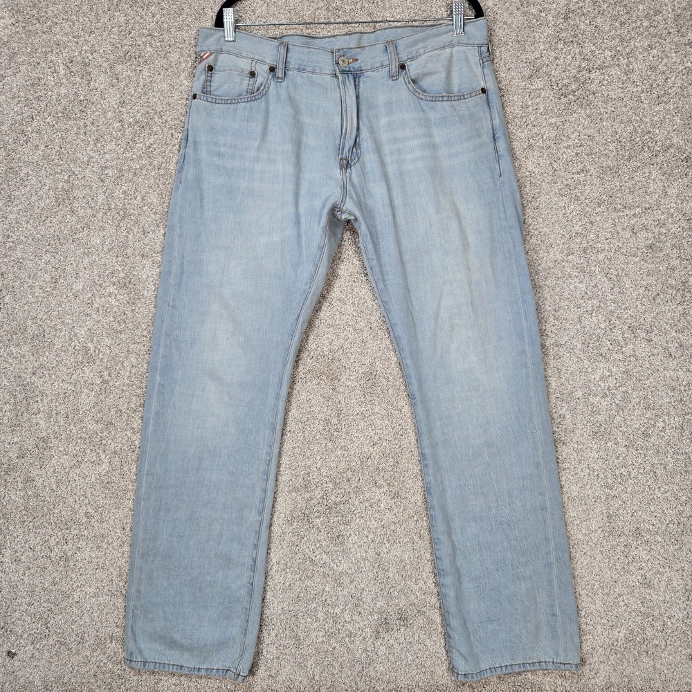 Ralph Lauren Denim Supply Bedford Straight Lightweight jeans‎ mens 34x30 blue